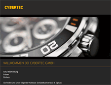 Tablet Screenshot of cybertec.ch