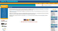 Desktop Screenshot of cybertec.net