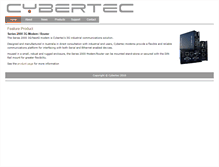 Tablet Screenshot of cybertec.com.au
